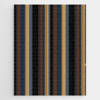 Classic Stripes V - Dark Vintage  Jigsaw Puzzle Gallery Image 1