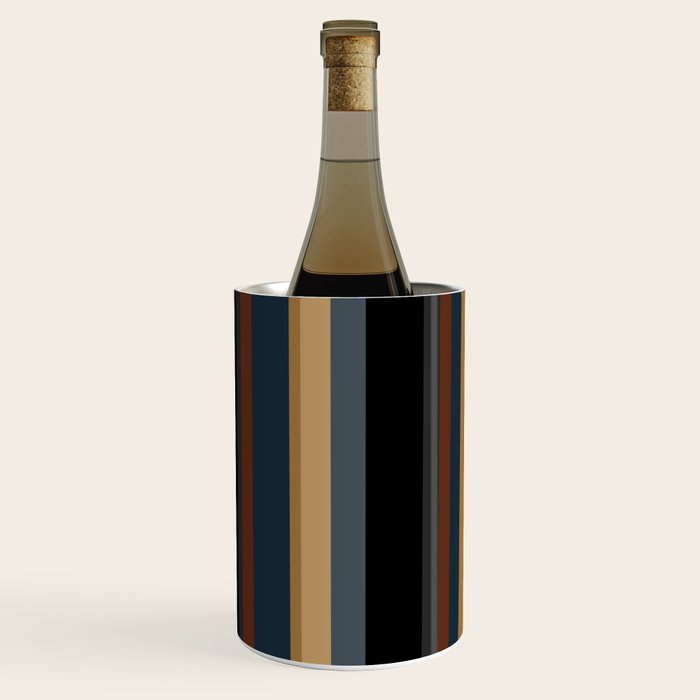 Classic Stripes V - Dark Vintage  Wine Chiller Gallery Image 3
