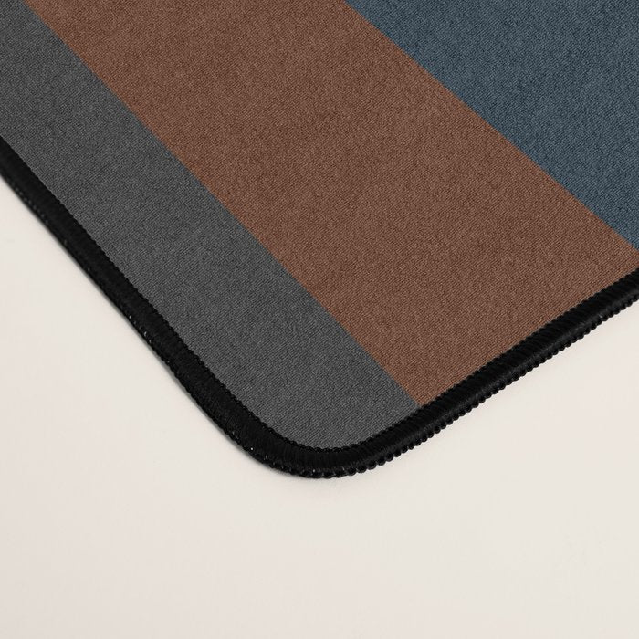 Classic Stripes V - Dark Vintage  Desk Mat Gallery Image 4