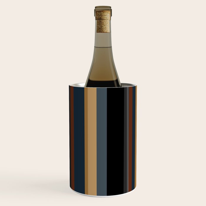 Classic Stripes V - Dark Vintage  Wine Chiller Gallery Image 2