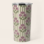 Highland Floral Stripe Travel Mug Gallery Image 1