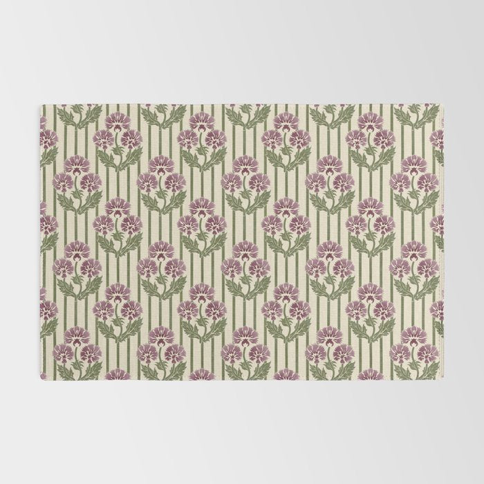 Highland Floral Stripe Rug Gallery Image 2