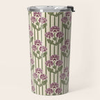 Highland Floral Stripe Travel Mug Gallery Image 2