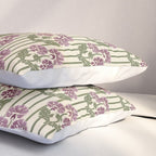 Highland Floral Stripe Pillow Sham Gallery Image 3