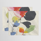 Minimal Abstract Colorful Flower Placemat Gallery Image 1