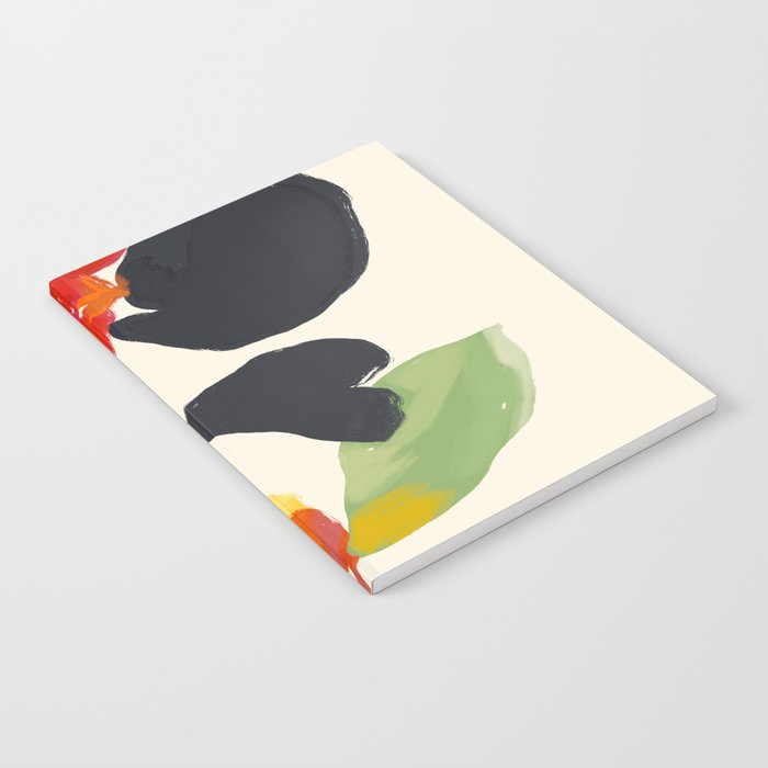 Minimal Abstract Colorful Flower Notebook Gallery Image 1