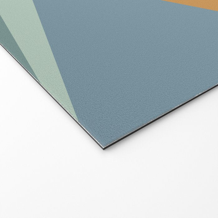 Geometric Triangles XIII Retro Summer Welcome Mat Gallery Image 2
