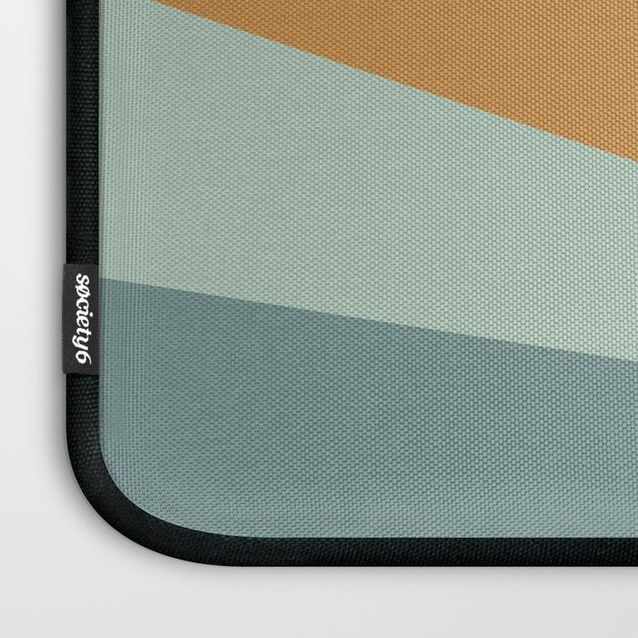 Geometric Triangles XIII Retro Summer Laptop Sleeve Gallery Image 3