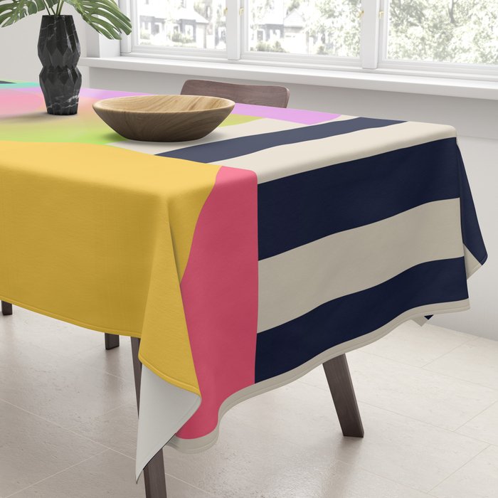 Abstract Geometric Shapes 212 Tablecloth Gallery Image 3