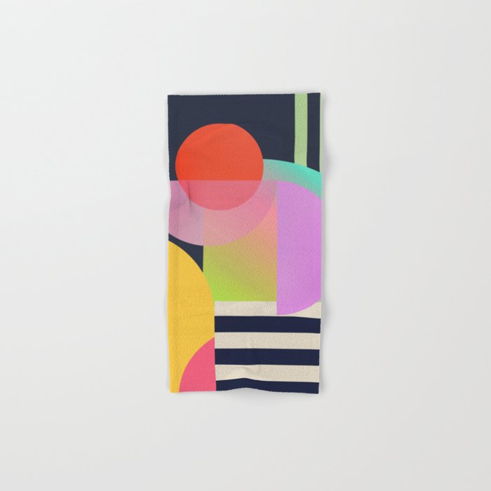 Abstract Geometric Shapes 212 Bath Towel Gallery Image 1