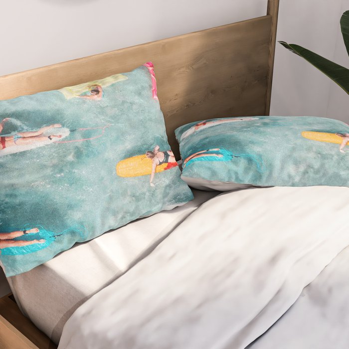 Surf Sisters Pillow Sham Gallery Image 2