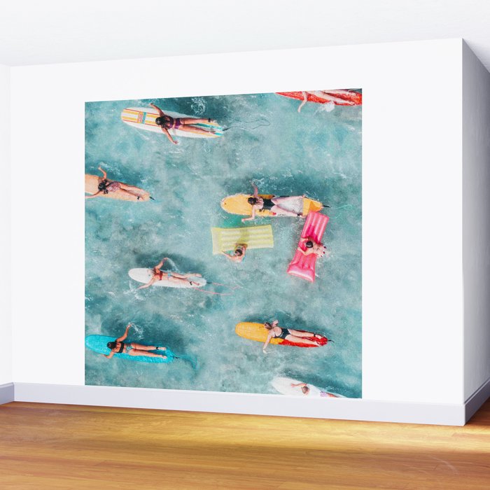 Surf Sisters Wall Mural Gallery Image 2