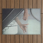 Melodic Bridge - Harp Outdoor Rug Gallery Image 1