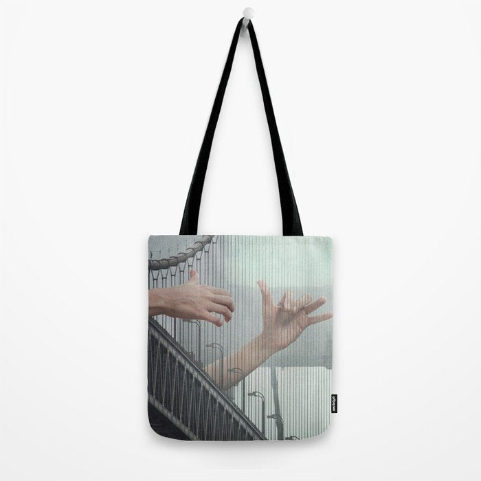 Melodic Bridge - Harp Tote Bag Gallery Image 2