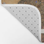 Klimt Cat with Ivory Scarf Bath Mat Gallery Image 2