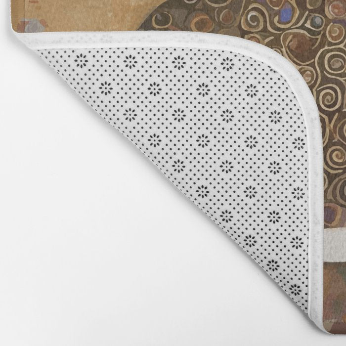Klimt Cat with Ivory Scarf Bath Mat Gallery Image 2