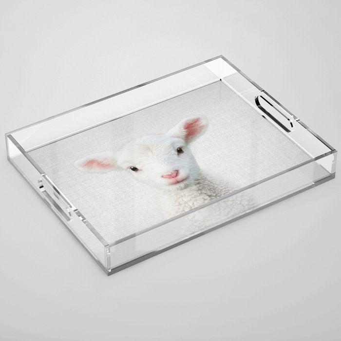 Lamb - Colorful Acrylic Tray Gallery Image 1