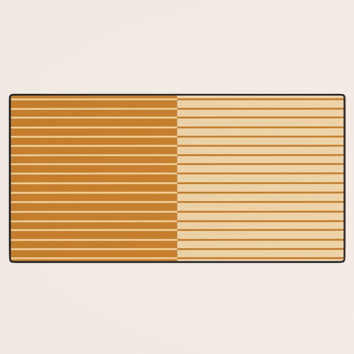 Color Block Lines XVIII Desk Mat Gallery Image 3