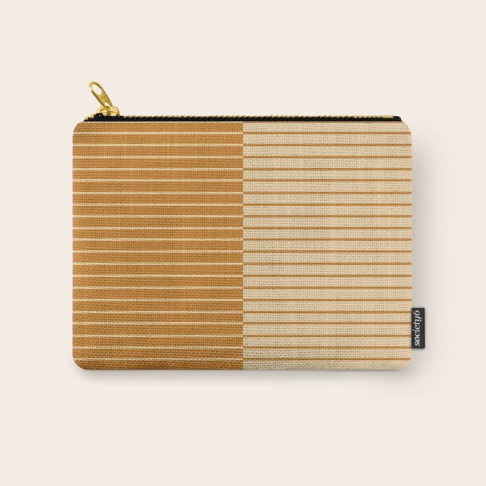 Color Block Lines XVIII Carry All Pouch Gallery Image 1