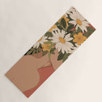 Woman With Flowers 2 Yoga Mat Gallery Image 1