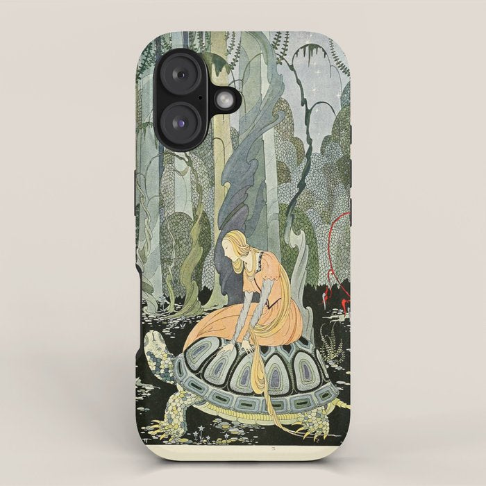Art by Virginia Frances Sterrett from "Old French Fairy Tales," 1920 iPhone Case Gallery Image 1