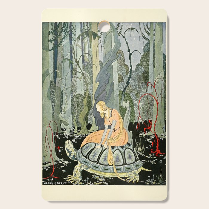 Art by Virginia Frances Sterrett from "Old French Fairy Tales," 1920 Cutting Board Gallery Image 1