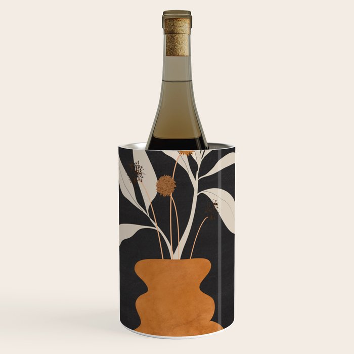 Minimal Abstract Art Vase Plant 11 Wine Chiller Gallery Image 1