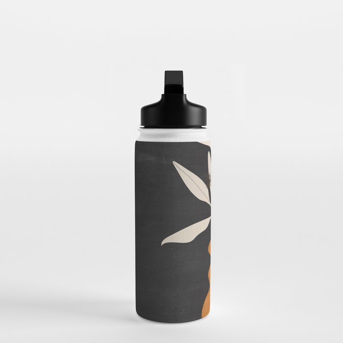 Minimal Abstract Art Vase Plant 11 Water Bottle Gallery Image 3