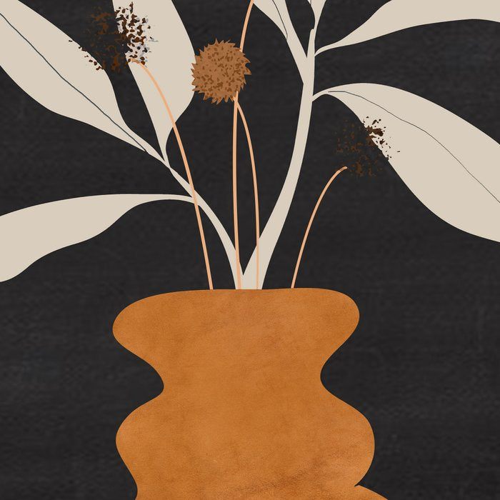 Minimal Abstract Art Vase Plant 11 Coffee Mug Gallery Image 2