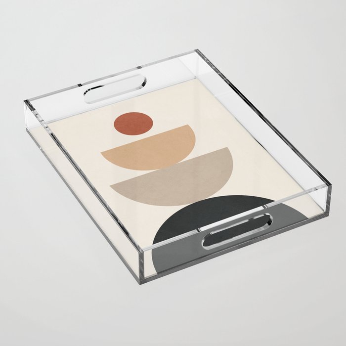 Geometric Modern Art 31 Acrylic Tray Gallery Image 1