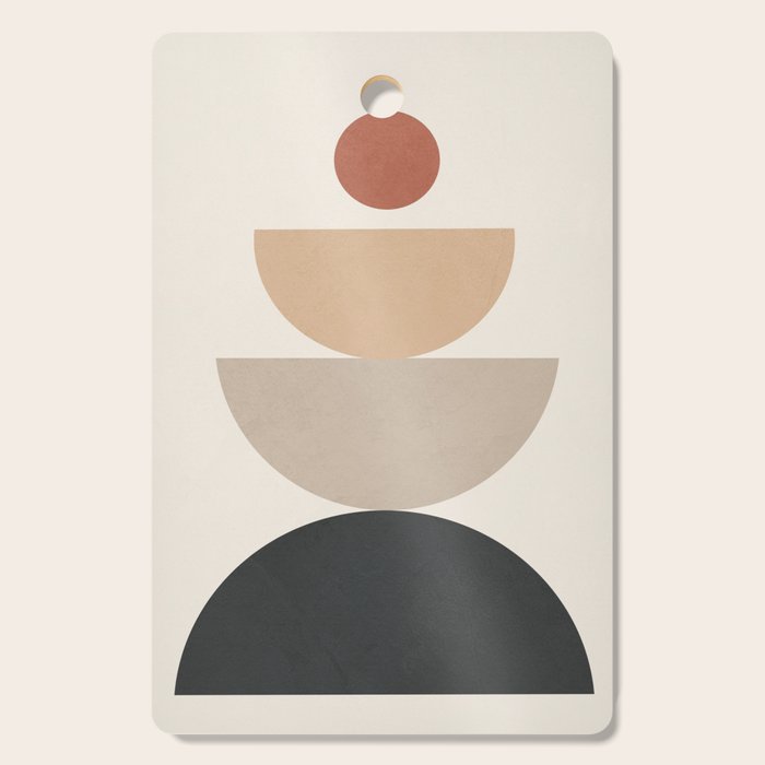 Geometric Modern Art 31 Cutting Board Gallery Image 1