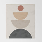 Geometric Modern Art 31 Throw Blanket Gallery Image 2