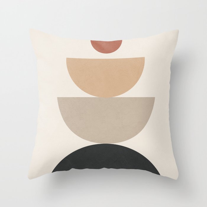 Geometric Modern Art 31 Throw Pillow Gallery Image 6