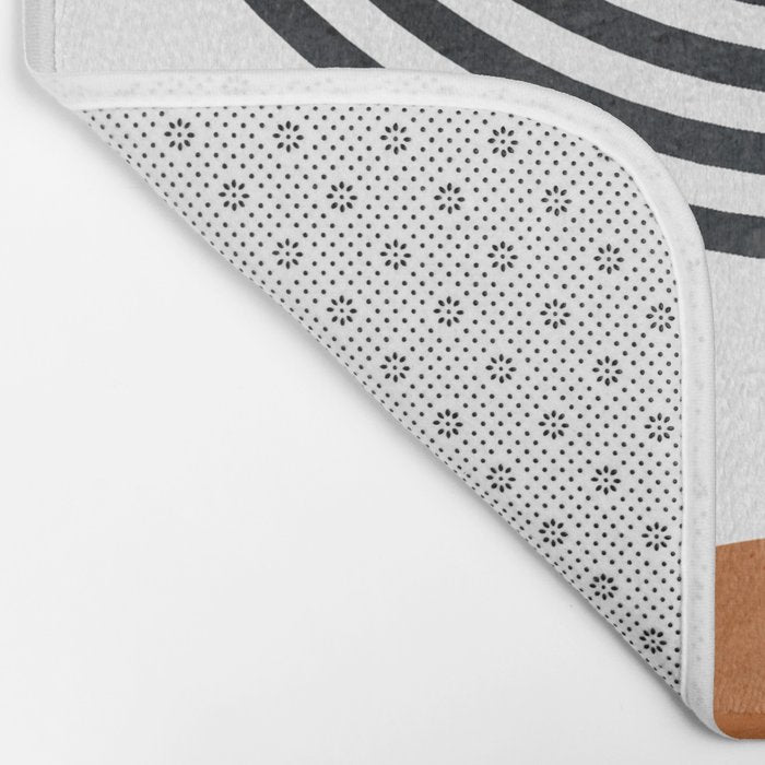 Abtract Modern Bath Mat Gallery Image 2