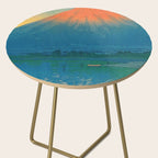 Lake Yamanaka and Mt.Fuji by Kawase Hasui Side Table Gallery Image 2