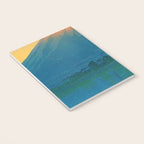 Lake Yamanaka and Mt.Fuji by Kawase Hasui Notebook Gallery Image 3