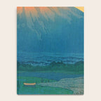 Lake Yamanaka and Mt.Fuji by Kawase Hasui Notebook Gallery Image 4