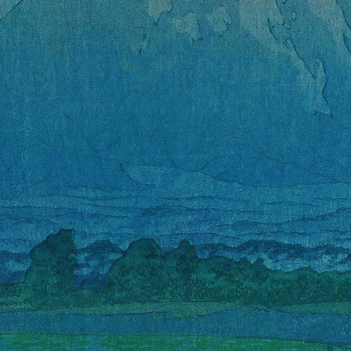 Lake Yamanaka and Mt.Fuji by Kawase Hasui Coffee Mug Gallery Image 2