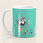 Happy Christmas Santa Spider Coffee Mug Gallery Image 3