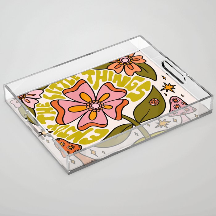 The Little Things Acrylic Tray Gallery Image 1
