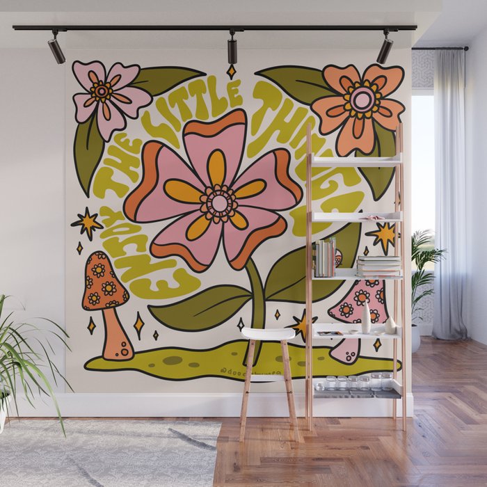 The Little Things Wall Mural Gallery Image 1