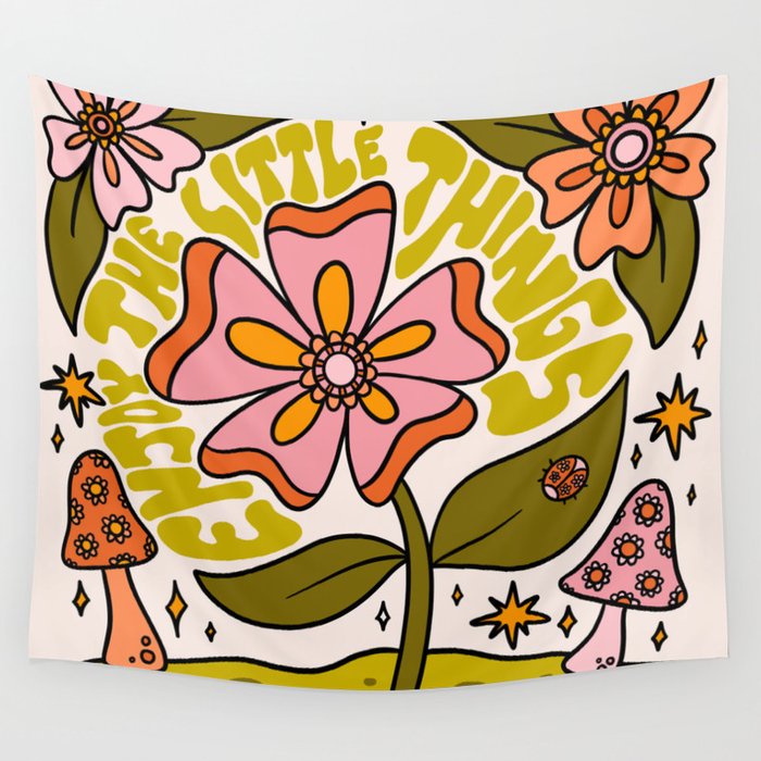 The Little Things Wall Tapestry Gallery Image 4