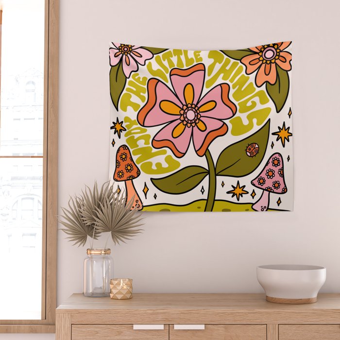 The Little Things Wall Tapestry Gallery Image 2