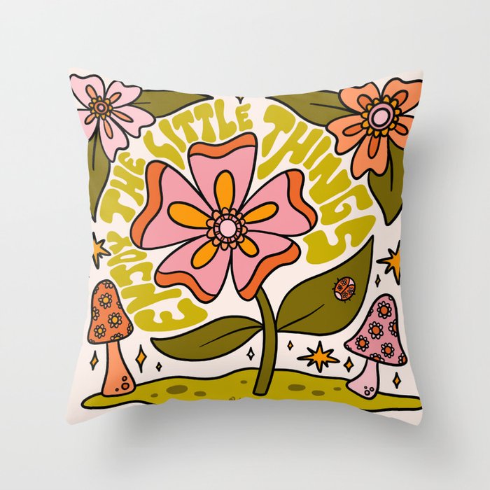 The Little Things Throw Pillow Gallery Image 6