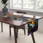 Midnight Birds I Table Runner Gallery Image 2