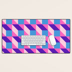 Geometric 01B Desk Mat Gallery Image 1