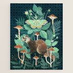 Ferret and Moth Jigsaw Puzzle Gallery Image 1