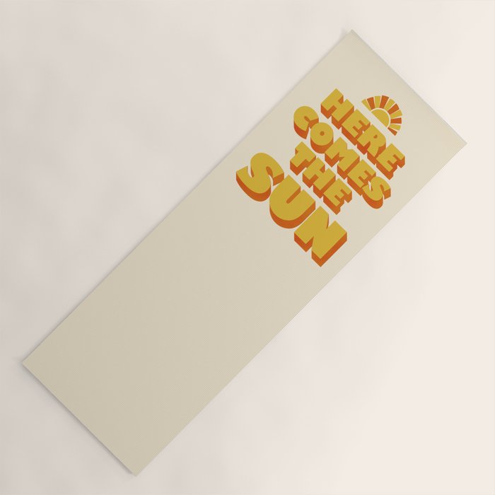 Here comes the sun Yoga Mat Gallery Image 1