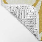 Flower 013-yellow Bath Mat Gallery Image 2
