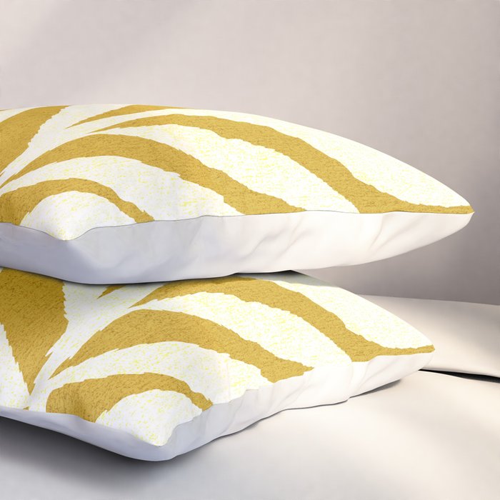 Flower 013-yellow Pillow Sham Gallery Image 3